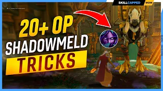 THE 20+ BEST SHADOWMELD TRICKS IN MYTHIC+ | DRAGONFLIGHT SEASON 3