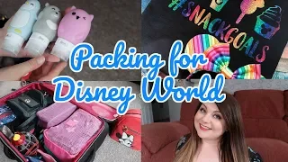 PACKING AND GETTING READY FOR DISNEY WORLD | DISNEY IN DETAIL