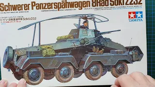 Tamiya 1/35 Schwere Panzerspahwagen (8 Rad) Sd.Kfz. 232 - Kit Review