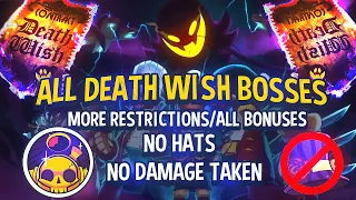 [No Hit/Pre-nerf/All Bonuses] All Death Wish Bosses, But Even Harder | A Hat in Time