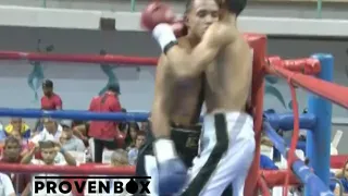 Combate Eliminatorio, peso Ligero José Marcano vs Fradimil Macayo