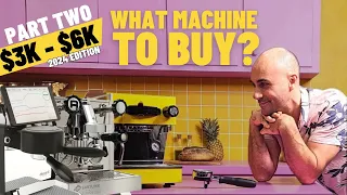 What coffee machine to buy $3-6k PART 2 #coffee #barista #machine #video