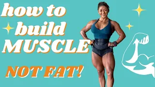 HOW TO BUILD MUSCLE WITHOUT GAINING FAT | TOP 5 TIPS ep.7