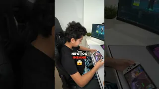 Surprising Kid With OLED SWITCH To Play Fortnite!