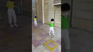 The Scholars Kindergarten Doha Walking in a line