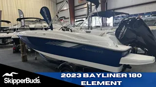 2023 Bayliner 180 Element Sport Boat Tour SkipperBud's