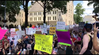 Protesters march against Georgia’s ‘heartbeat’ abortion law