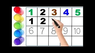 Learning 12345678910  | Learning 1 to 10 Numbers | Learning 123 counting | | Ginti kids | Numbers