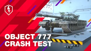 WoT Blitz. Crash-testing Object 777’s frontal armor — can it take a punch?!