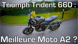 Triumph Trident 660 : Meilleure moto pour le A2 ?