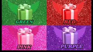 Choose your own gift||Green,red,pink and purple||pick your own gift brand|#4giftbox  #wouldyourather
