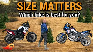 Ténéré 700 OR Africa Twin | Which bike is best for you? Hint: SIZE MATTERS