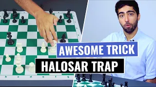 Halosar Trap | Sneaky Opening Trap for White | Chess Opening Tricks and Traps to Win Fast