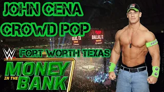 John Cena Return CROWD POP Live - MITB 2021