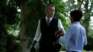 Bruce Wayne Sparring With Alfred - Fight Training (Gotham TV Series)