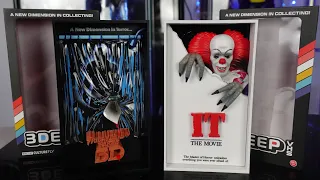 Culture Fly 3 Deep Horror Vhs displays review ( stephen kings IT/ friday the 13th 3d)
