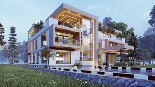 MILLION DOLLAR LUXURY RESIDENCE KAREN NAIROBI KENYA. ARCHITECTURAL DESISN