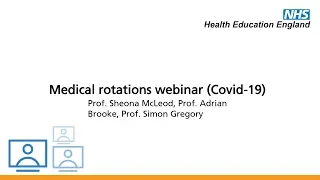 Medical Rotations webinar