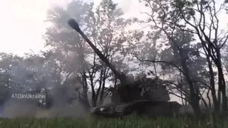 Ствольная артиллерия в АТО   Cannon artillery Ukraine