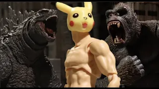 Godzilla VS Kong VS Pexachu