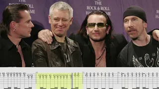 Sunday Bloody Sunday - U2 Backing Track com a Tablatura Guitarra