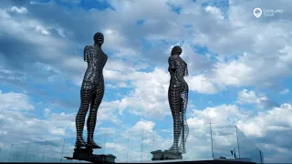 Ali und Nino - Die Liebes-Skulptur in Batumi - Georgien | Overlandtour