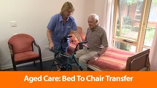 Aged Care: Bed To Chair Transfer - OHS Training Video