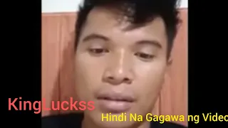 KingLuckss hindi na mag upload ng video sa social media..  Ito pala ang dahilan??