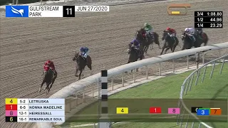 Gulfstream Park June 27, 2020 Race 11