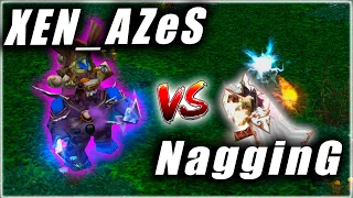 XEN_AZeS VS NagginG | Заруба стримеров | 3 игра | Alche vs Invo