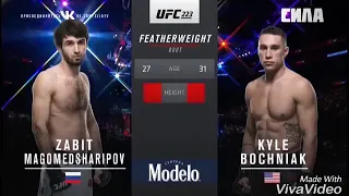 Zabit Magomedsharipov vs Kyle Bochniak Fight Highlight
