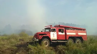 Пожежа в Борівському що на Луганщині