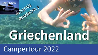 Komplette Reise in einem Video | Griechenland Roadtrip im Wohnmobil | Camping Travelguide