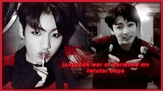 jungkook war of hormone mv twixtor clips for editing