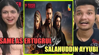 Indian Siblings Reaction On Sultan Salahuddin Ayyubi - Teaser 01 - Coming Soon - Only On HUM TV