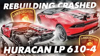 REBUILDING CRASHED LAMBORGHINI HURACAN LP-610 FROM IAAI AUTO AUCTION