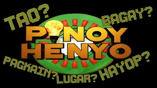 Pinoy Henyo Word Part 22 Five Categories