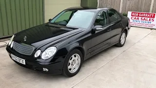Mercedes E240 Classic used car review