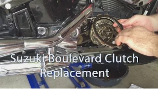 Suzuki Boulevard C50 C90 M50 M109 Clutch Replacement