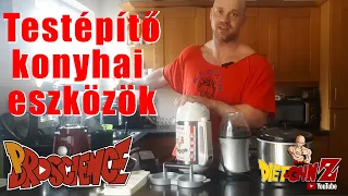 Testépítő konyhai eszközök + tippek a diétához   - Dietgainz