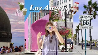 【LA完全版】2泊3日で遊び尽くすロサンゼルス🌴どこを見ても何をしてカワイイ旅🇺🇸♡カフェと雑貨屋さん紹介☕️ミヤコホテルのルームツアー🦩