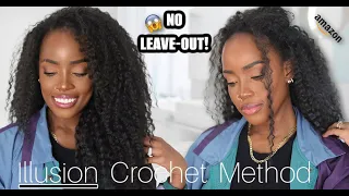 👀NO Leave-Out | NO Lace | NO Braids! | QUICK Illusion Hairline Crochet Braid Method | MARY K. BELLA