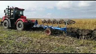 Kirovec K-525 a pluh Lemken - Rimavská Seč, SK