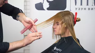 СТРИЖКА SWITCH-OVER.Школа парикмахеров Узун Виталия. HairCompany