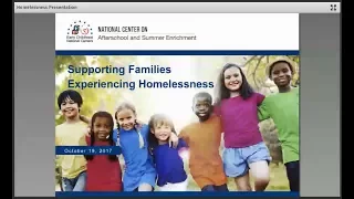 Supporting Families Experiencing Homelessness