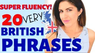 20 British Phrases & Expressions to Sound Fluent in English  #advancedenglish #lingodamarathon #spon