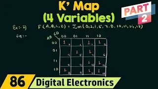 4 Variable Karnaugh Map (Part 2)