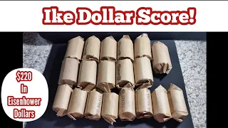 Ike Dollar Hunt - $220 of Eisenhower Dollars