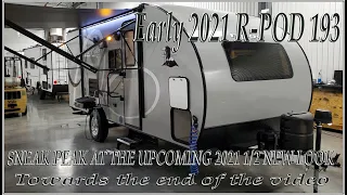 2021 R-Pod 193 Bunkhouse Murphy Bed Forestriver Trailer @ Couchs RV Nation Small RV Walkthrough Tour