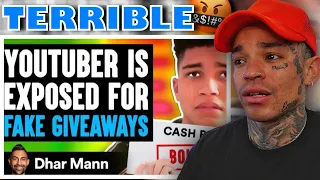 Dhar Mann - YouTuber Is EXPOSED For FAKE GIVEAWAYS, He Lives To Regret It [reaction]